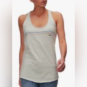 Patagonia Light Gray  Tide Ride Tank Top size XS